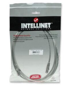 Cavo di rete Patch in Rame Cat. 5e Grigio UTP 5 mt