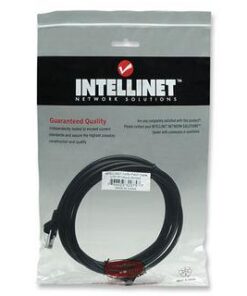 Cavo di rete Patch in Rame Cat. 5e Nero UTP 2 mt