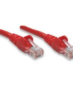 Cavo di rete Patch in Rame Cat. 5e Rosso UTP 15 mt