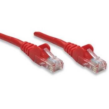 Cavo di rete Patch in Rame Cat. 5e Rosso UTP 5 mt