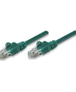 Cavo di rete Patch in Rame Cat. 5e Verde UTP 0,5 mt