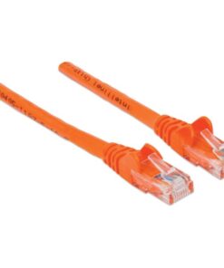 Cavo di rete Patch in Rame Cat. 6 Arancio UTP 1 mt