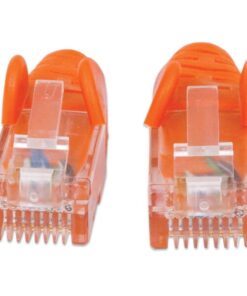 Cavo di rete Patch in Rame Cat. 6 Arancio UTP 3 mt