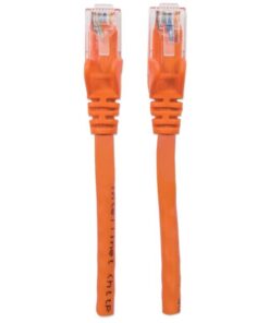 Cavo di rete Patch in Rame Cat. 6 Arancio UTP 3 mt