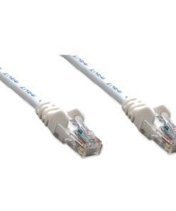 Cavo di rete Patch in Rame Cat. 6 Bianco UTP 1,5 m