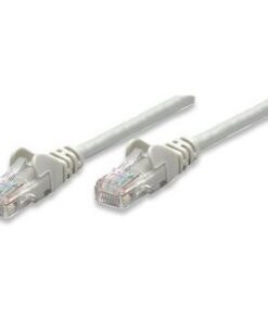 Cavo di rete Patch in Rame Cat. 6 Grigio UTP 2 mt