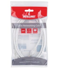 Cavo di rete Patch in Rame Cat. 6 Grigio UTP 3 mt