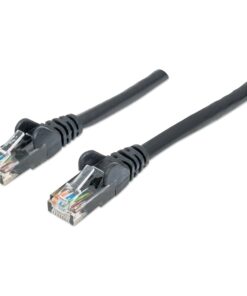 Cavo di rete Patch in Rame Cat. 6 Nero UTP 5 mt