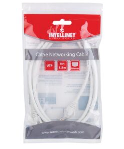 Cavo di rete Patch in Rame Cat. 6 Rosso UTP 0,5 mt