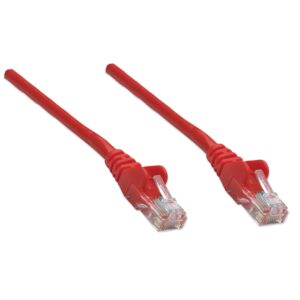 Cavo di rete Patch in Rame Cat. 6 Rosso UTP 0,5 mt