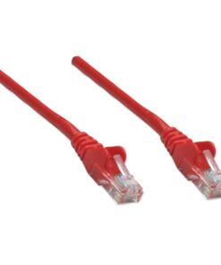 Cavo di rete Patch in Rame Cat. 6 Rosso UTP 2 mt