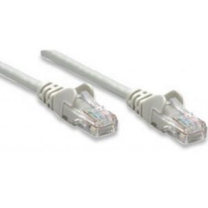 Cavo di rete Patch in Rame Cat. 6A Grigio UTP 3 mt