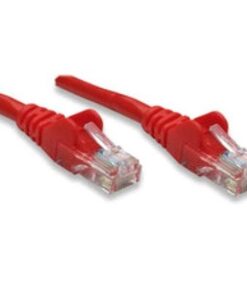 Cavo di rete Patch in Rame Cat. 6A Rosso UTP 1 mt