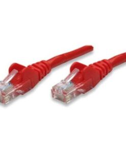 Cavo di rete Patch in Rame Cat. 6A Rosso UTP 1 mt