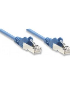 Cavo di rete Patch in Rame Schermato Cat. 5e Blu FTP 30 mt
