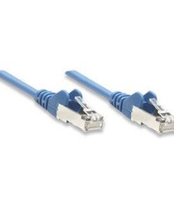 Cavo di rete Patch in Rame Schermato Cat. 5e Blu FTP 7,5 mt