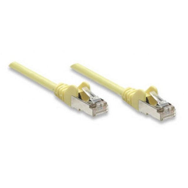 Cavo di rete Patch in Rame Schermato Cat. 5e Giallo FTP 30 mt