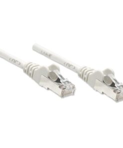 Cavo di rete Patch in Rame Schermato Cat. 5e Grigio FTP 10 mt