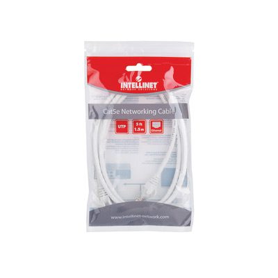 Cavo di rete Patch in Rame Schermato Cat. 5e Grigio FTP 2 mt