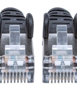 Cavo di rete Patch in rame Cat. 6 Nero SFTP LSZH 10m