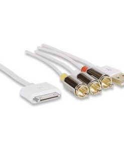 Cavo di sincronizzazione audio/video/USB per iPhone/iPod/iPad