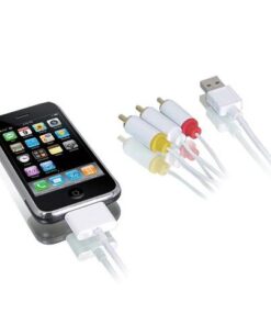 Cavo di sincronizzazione audio/video/USB per iPhone/iPod/iPad