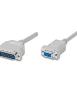 Cavo null modem 25 DB Maschio 9 DB Femmina 1,80 mt