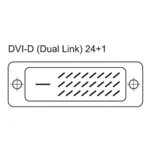 Cavo prolunga DVI-D Dual Link Maschio/Femmina 1,8 m