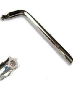 Chiave Maschio Angolata Torx T30 con Foro