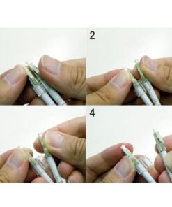 Clip LC Duplex Trasparente