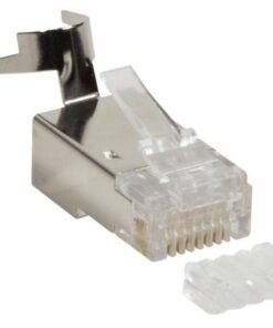 Confezione 70 plug RJ45 STP per Cavo Rigido/Flessibile Cat.6A
