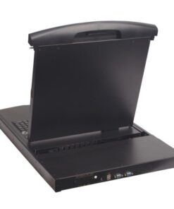 Console KVM USB/PS2 con LCD 17'' da Rack 19'' Dual Rail