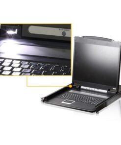Console USB-PS2 VGA con LCD 19'' da rack 19'', CL1000N