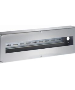 Contenitore Guida DIN 3U per Armadi 19'' Grigio