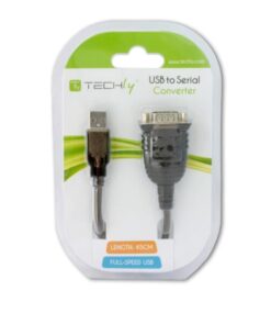 Convertitore Adattatore Techly da USB a Seriale in Blister