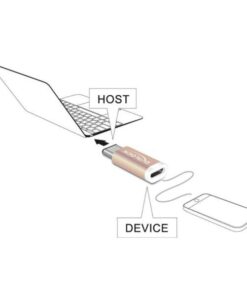 Convertitore Adattatore da USB-C a Micro USB B