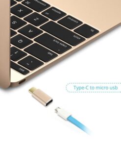 Convertitore Adattatore da USB-C a Micro USB B