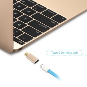 Convertitore Adattatore da USB-C a Micro USB B