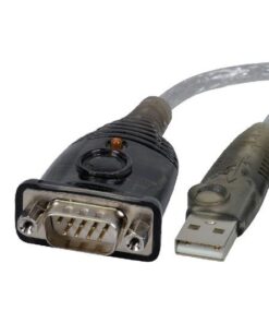 Convertitore Adattatore da USB a Seriale RS-232 Trasparente UC232A