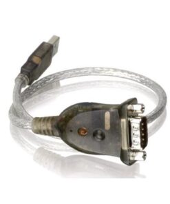 Convertitore Adattatore da USB a Seriale RS-232 Trasparente UC232A