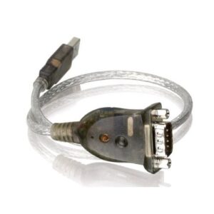 Convertitore Adattatore da USB a Seriale RS-232 Trasparente UC232A