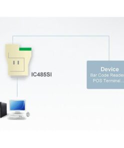 Convertitore da RS232 a RS422/485 Optoisolato, IC485SI