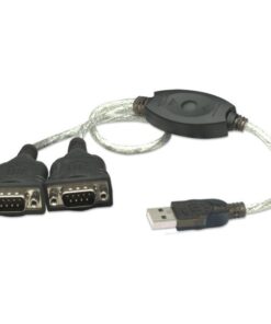 Convertitore da USB a 2 porte seriali