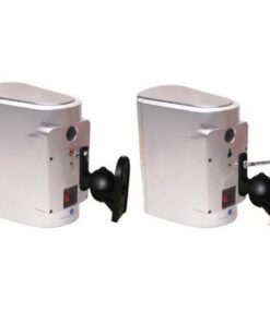 Coppia Staffe Speakers a Parete Universali Regolabili