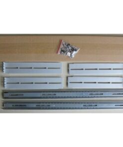 Coppia guide telescopiche 500 mm per chassis a rack