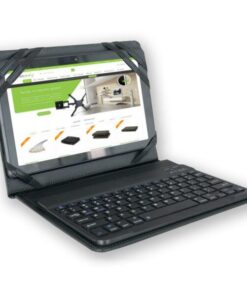 Custodia con Tastiera Bluetooth 3.0 Removibile per Tablet 9.7”/10.1”