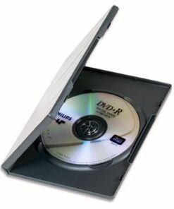 Custodia per DVD/CD BOX Trasparente