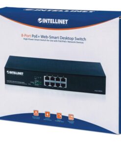 Desktop Web-Smart Switch 8 Porte PoE+