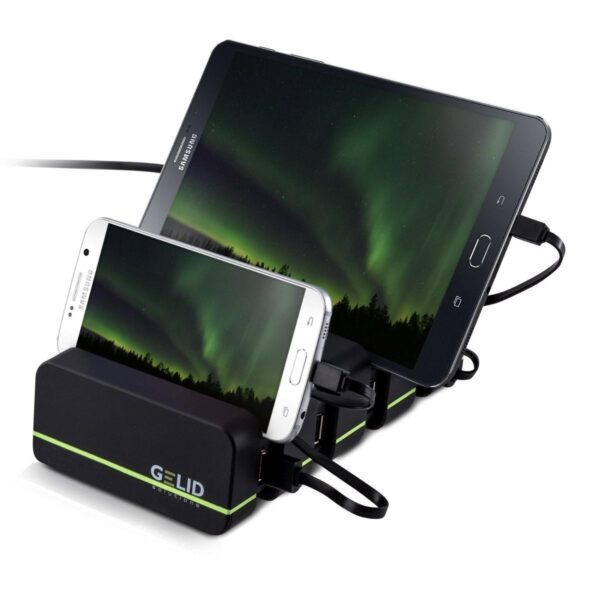 Docking Station 4 Porte USB Ricarica Smartphone e Tablet Fourza