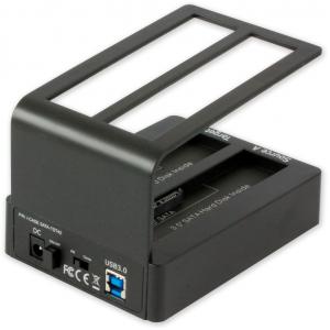 Docking Station USB 3.0 Doppio Slot per HDD SATA 2.5''/3.5''